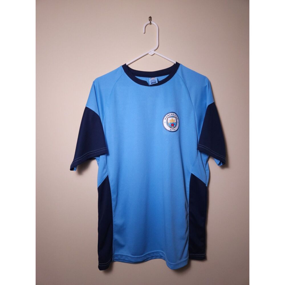 Manchester City Soccer Training Shirt / Top - Mens Large - Official Merchandise